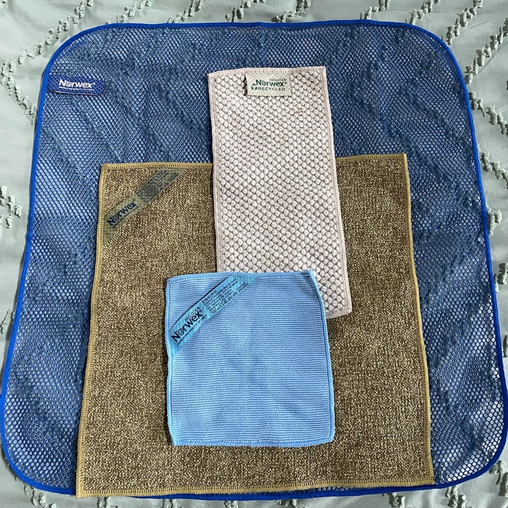 Norwex Dish Fruit & Veggie Enviro Kitchen Cloth Lot